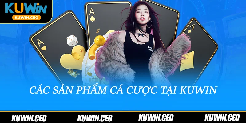 Các sản phẩm cá cược tại Kuwin